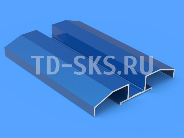 Ламель фасадная  DAARTS F 202 вид сбоку